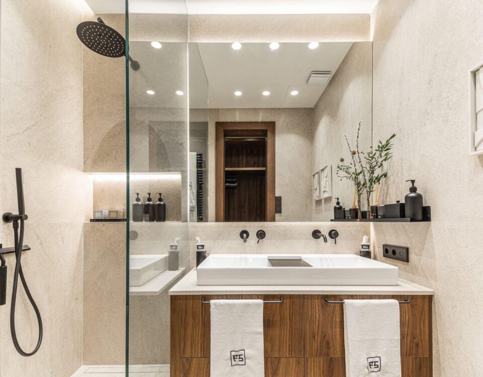 reforma de baños en la calle nuñez de balboa en Madrid- Espacio Top